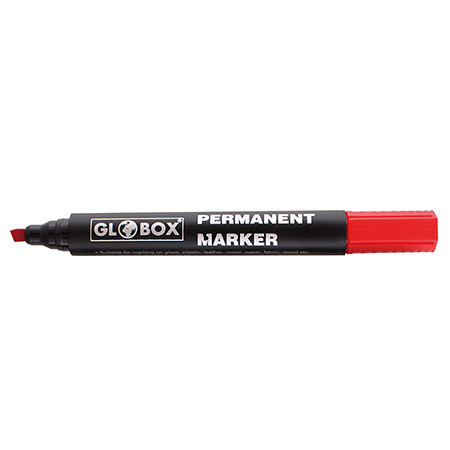 Marker permanent varf rotund 2.5mm rosu                                                                                                                                                                                                                   