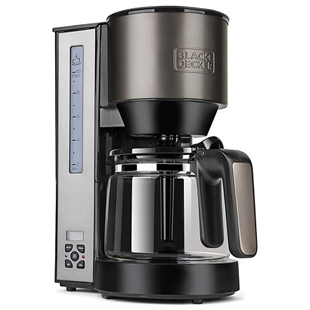 Cafetiera cu afisaj 1000w 1250ml black decker                                                                                                                                                                                                             