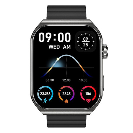 Smartwatch swm-300 - negru                                                                                                                                                                                                                                