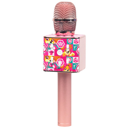 Microfon karaoke paw patrol - roz                                                                                                                                                                                                                         