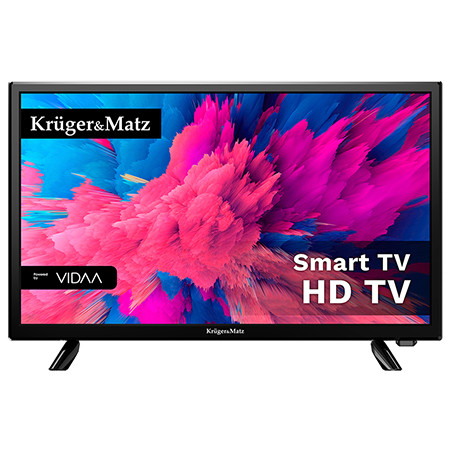 Tv led hd smart vidaa 24inch 61cm 220v kruger matz                                                                                                                                                                                                        