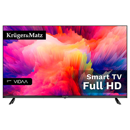 Tv full hd 43 inch 108cm smart vidaa kruger matz                                                                                                                                                                                                          