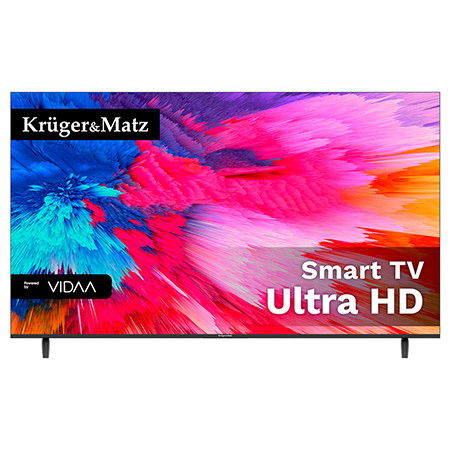 Tv ultrahd 4k 65 inch 165cm smart vidaa kruger matz                                                                                                                                                                                                       