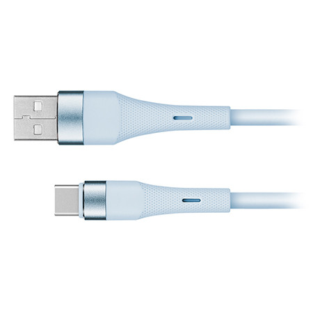 Cablu silicon usb-usb type c 1m basic kruger matz                                                                                                                                                                                                         