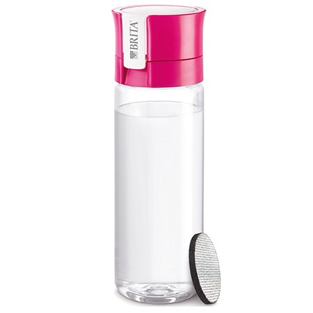 Sticla cu filtru fill go vital 0.6 l pink brita                                                                                                                                                                                                           