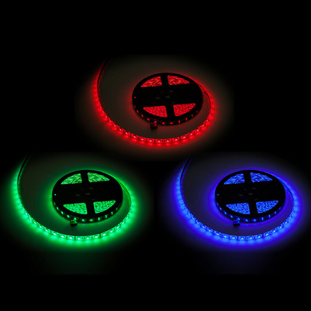 Banda led ip65 300x500 smd rgb 5m rebel                                                                                                                                                                                                                   