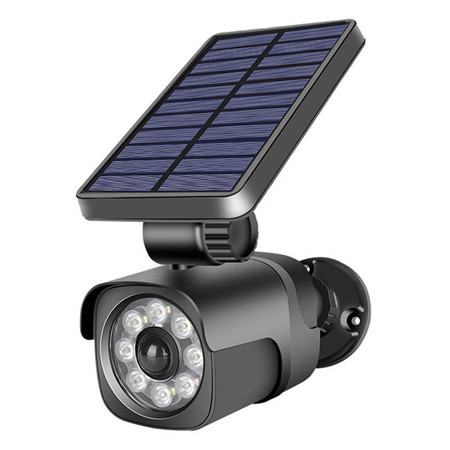 Camera falsa cu senzor de miscare led 4w incarcare solara                                                                                                                                                                                                 