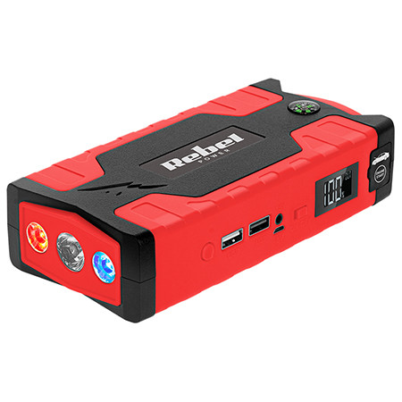 Jump starter power bank si compresor rebel                                                                                                                                                                                                                