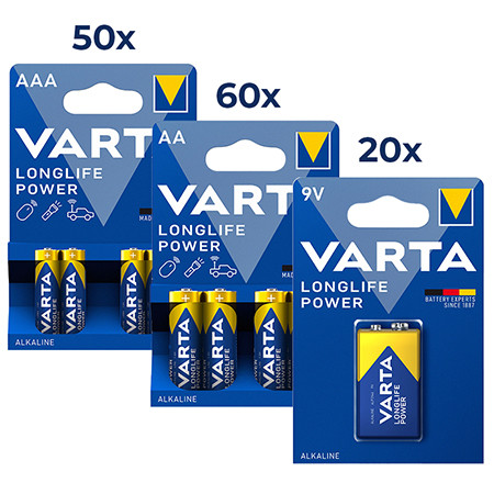 Pachet promo 50 4903 + 60 4906 + 20 4922 varta                                                                                                                                                                                                            